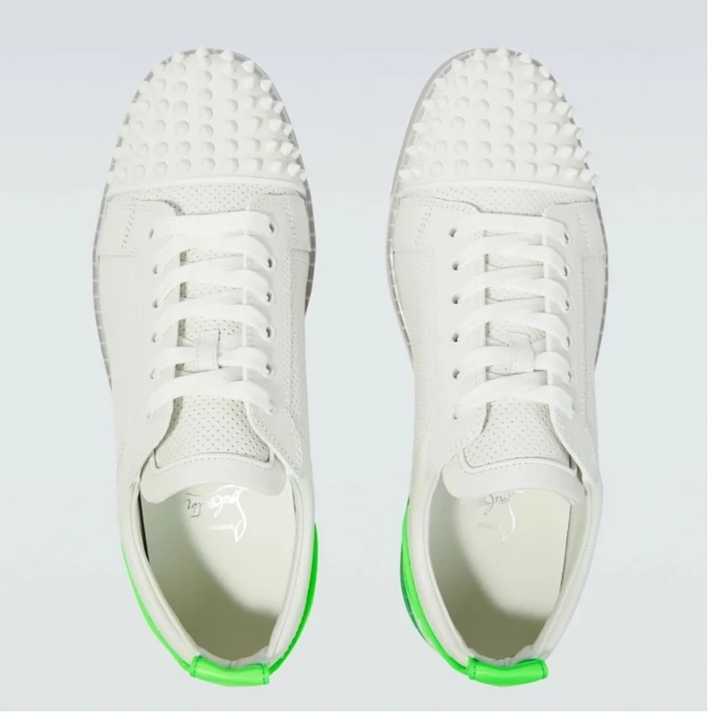 Christian Louboutin - Louis Junior Spikes sneakers Size 44 - Picture 2 of 15
